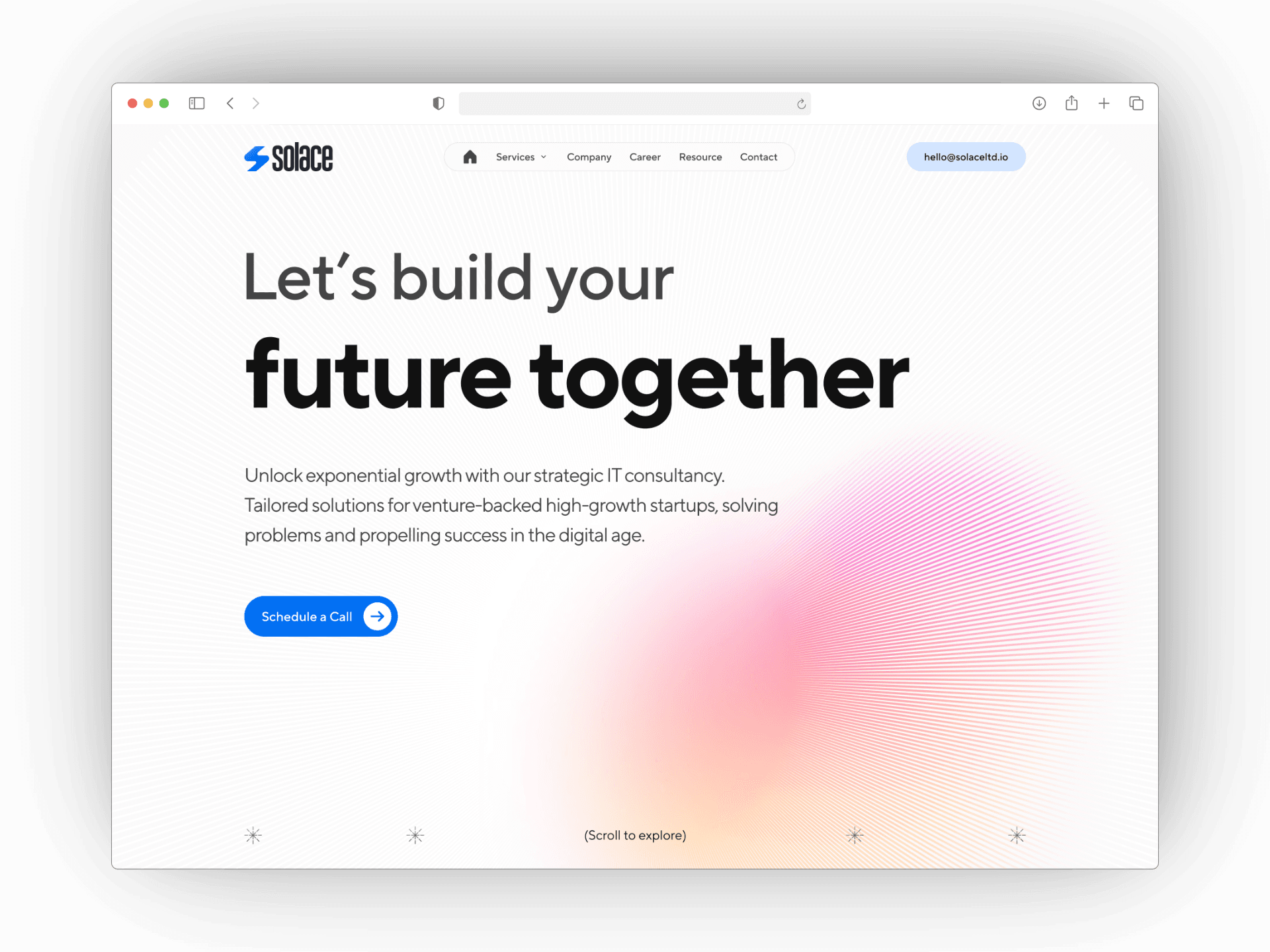 Solace — Recruitment Agency Website